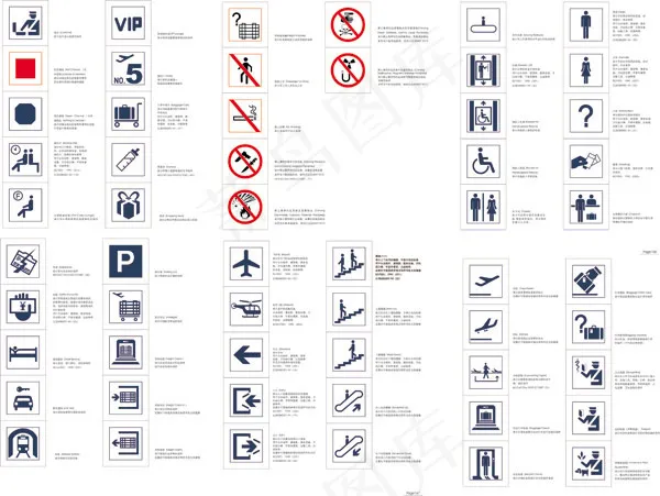 安全标识cdr矢量模版下载
