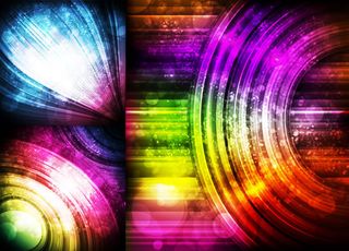 光晕炫彩线条背景