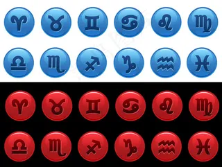 十二星座按钮