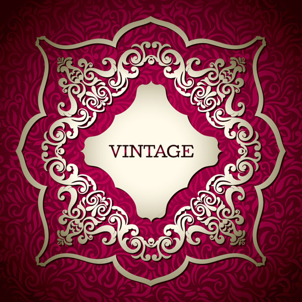 复古精美花纹背景