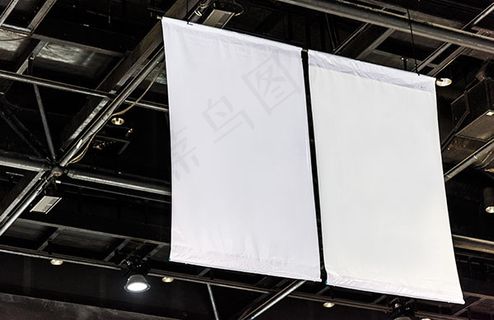 吊旗广告牌样机