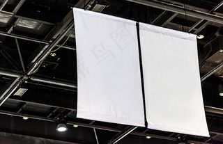 吊旗广告牌样机