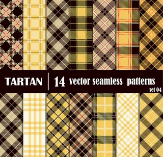 黄色格子呢背景