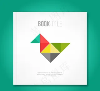 七巧板装饰书籍