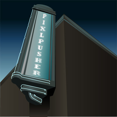 户外灯箱广告牌