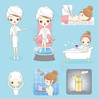 女孩个人卫生护理