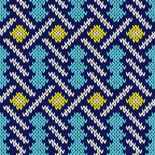 针织无缝图案背景