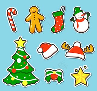 圣诞节贴纸