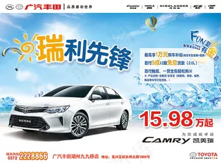 瑞利先锋夏日购车