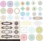 证书花纹设计(791X439)eps,ai矢量模版下载