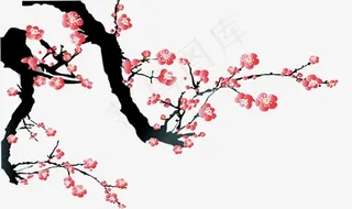 中国风梅花