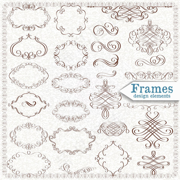 民族风格装饰花纹