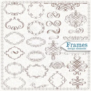 民族风格装饰花纹