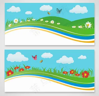 自然风景banner