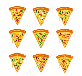 三角披萨图标