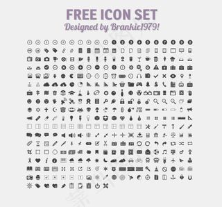 Axure精致图标,免抠元素