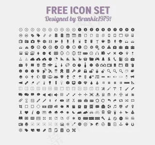 Axure精致图标,免抠元素