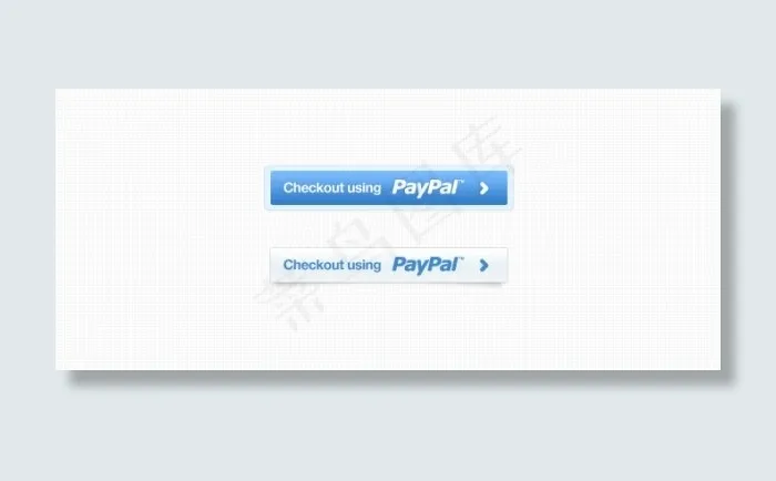 Paypal按钮psd模版下载