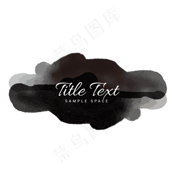 水墨晕染抽象背景