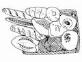 美食佳肴_784ai矢量模版下载