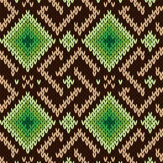 针织无缝图案背景