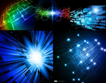 炫蓝科技背景,背景元素 炫蓝科技背景,背景元素