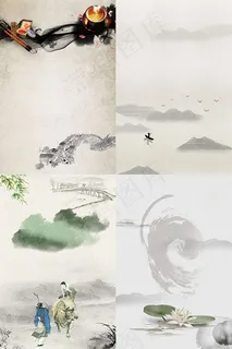 水墨画背景 水墨画背景