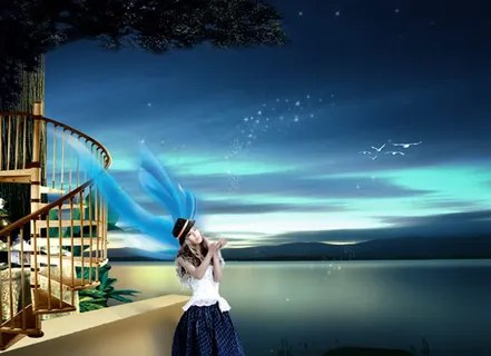 意境天空湖畔 意境天空湖畔