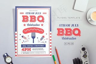 烧烤BBQ海报