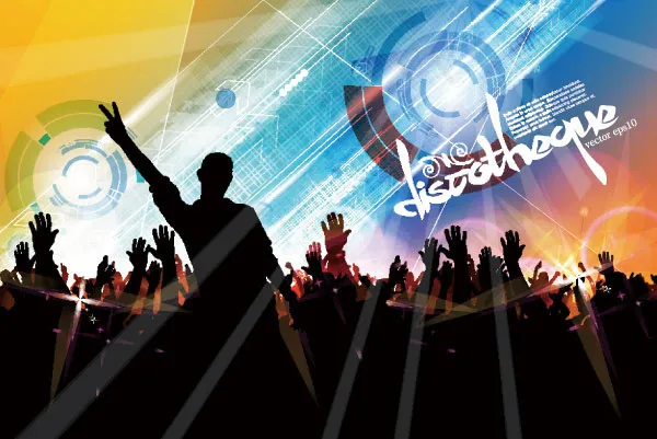 人物背景矢量eps,ai矢量模版下载