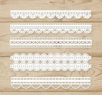白色蕾丝花边