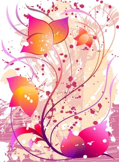 粉色花纹背景 粉色花纹背景