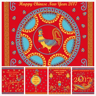公鸡新年矢量 公鸡新年矢量