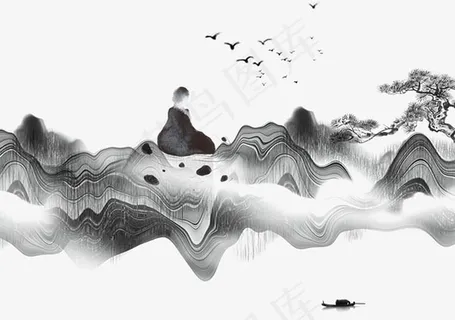 中国风景插画 中国风景插画