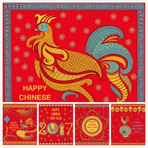 公鸡灯笼新年