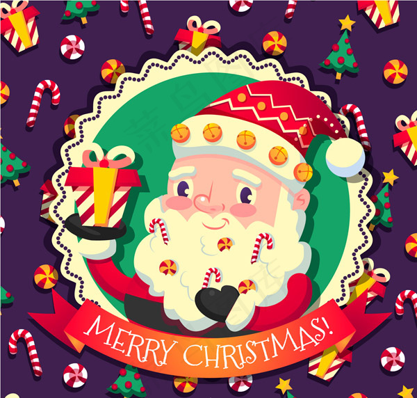 圣诞老人剪贴画