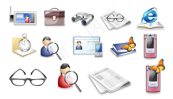 精美商业图标3,免抠元素