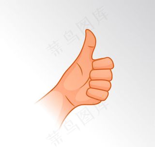竖起的大拇指