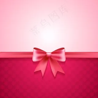 蝴蝶结装饰背景