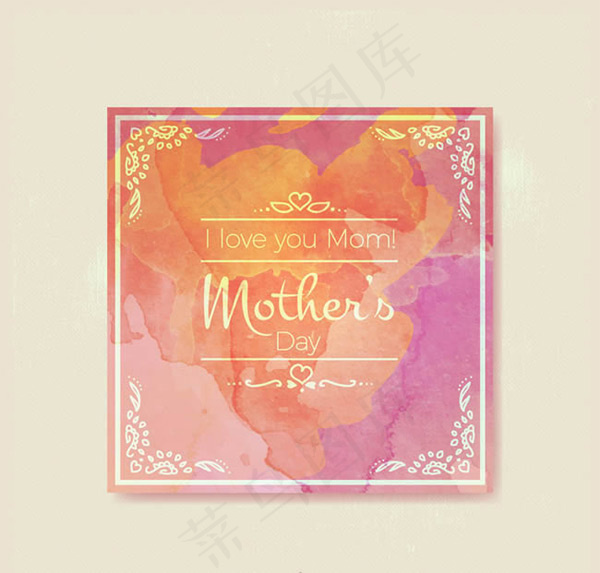 母亲节祝福卡