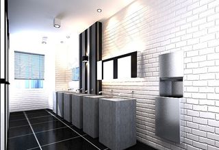 公共卫生间模型