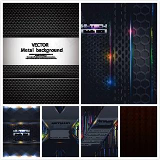 镂空圆点背景矢量