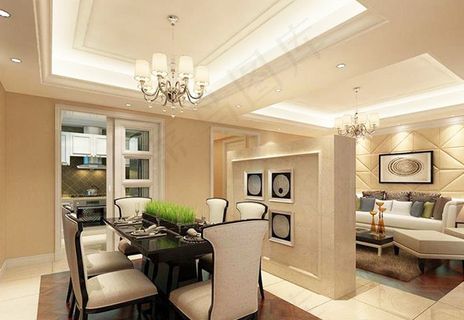 家庭餐厅3d模型