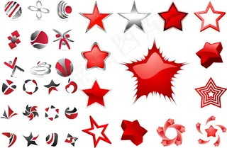 创意立体图标,免抠元素