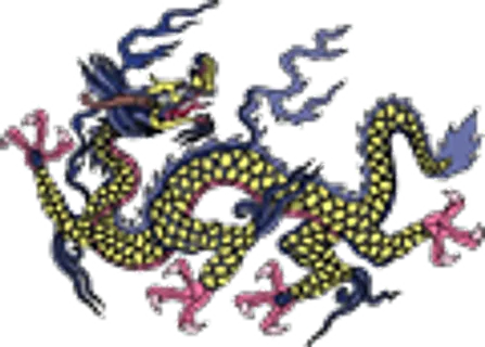 矢量彩色龙纹_47 矢量彩色龙纹_47