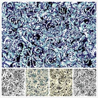 手绘花纹底纹背景