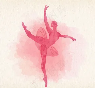 粉色芭蕾舞女郎