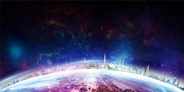 创意地球背景 创意地球背景