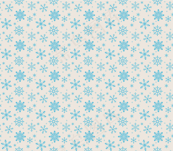 雪花纹无缝背景eps,ai矢量模版下载