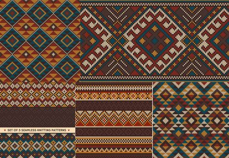 针织图案底纹背景